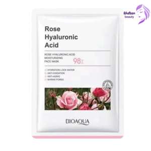 ماسک ورقه ای گل رز و هیالورونیک اسید بیوآکوا