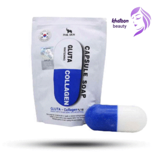 صابون کپسولی گلوتا کلاژن فیل اسکین